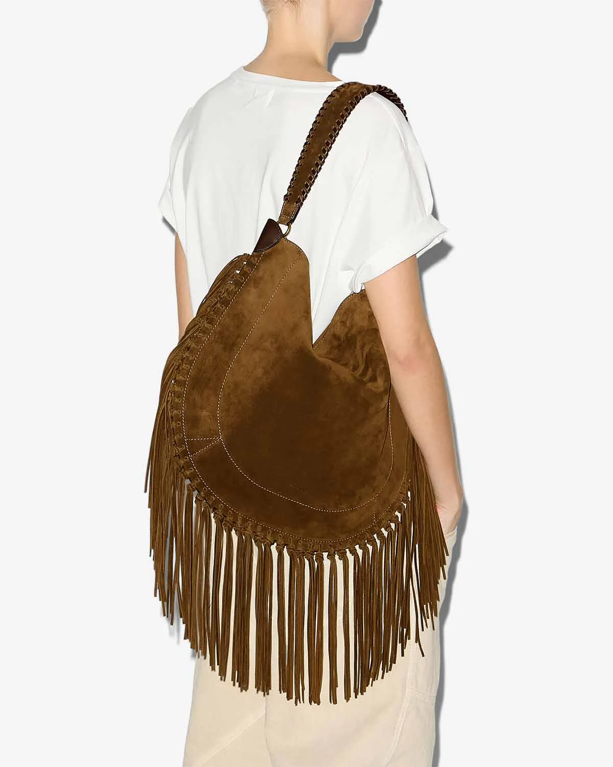 SAC OSKAN HOBO SOFT FRANGES - Image 3